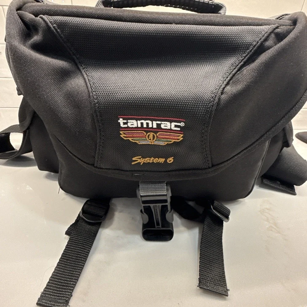 Tamrac System 6 DSLR Camera/Camcorder Bag - Attached Media Wallet Fast Shipping!